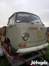 Veterán 1972-es Volkswagen T2 westfalia nagy fa platós eladó