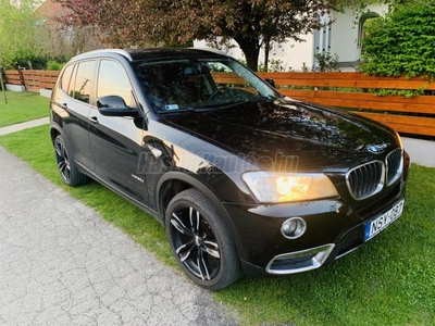 BMW X3 xDrive20d VEZÉRLÉS KETTŐSTÖMEGŰ CSERÉLVE/NAVI/ELEKTROMOS VONÓHOROG/KÉZIVÁLTÓ/19 FELNI