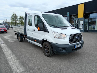 FORD TRANSIT 2.0 TDCi 330 LWB Trend (7 személyes ) Mo-i. 1. tulaj Plató duplakabin