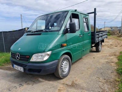 MERCEDES-BENZ SPRINTER 308cdi. Jó Állapotú! Hivatalos Gyári Bilencs. Duplakabinos. Extra Plató méret 3