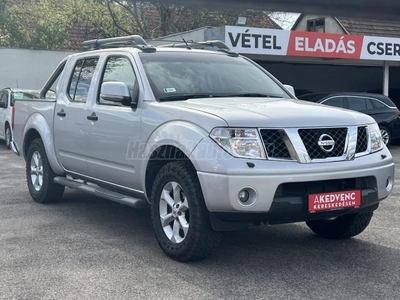 NISSAN NAVARA 4WD Double 2.5D LE Magyarországi Tempomat Ülésfűtés 2zdigitklíma Vonóhorog Bluetooth