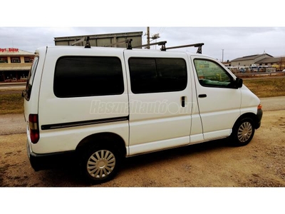 TOYOTA HI-ACE Hiace 2.4 D Panel Van 6 személyes tgk. dupla tolóajtóval!