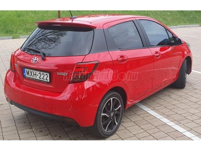 TOYOTA YARIS 1.33 Style Red /1. tulaj. 68 856 km. Frissen szervizelve./