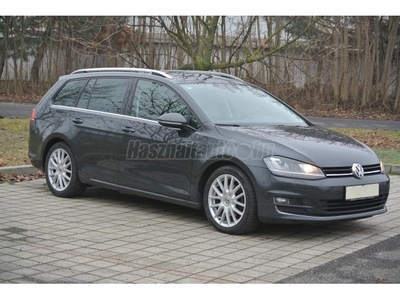 VOLKSWAGEN GOLF VII Variant 2.0 TDI BMT Comfortline DSG Euro 6 MEGKÍMÉLT SZÉP ÁLLAPOT! 188e. KM! MASSZÁZS ÜLÉS!