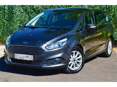 FORD S-MAX 2.0 TDCi Titanium [7 személy] 1. Tulajtól. Magyar. Vezetett szerviz. Ülés fűtés. Navi. CarPlay. Bőr. Sáv tartó