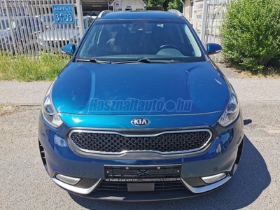 KIA NIRO HEV 1.6 GDI LX DCT S.MENTES.SZ.KÖNYV:97.000 KM!NAVI.BŐR.LED.ÜLÉSFŰTÉS.TEMPÓMAT.SÁVTARTÓ!