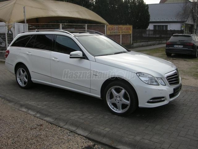 MERCEDES-BENZ E 350 CDI T BlueEFFICIENCY Avantgarde (Automata) XENON.NAVI.SZERVIZKÖNYV.8KERÉK