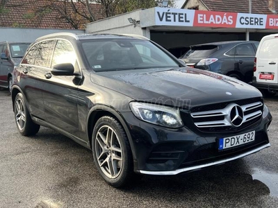 MERCEDES-BENZ GLC 250 d 4Matic 9G-TRONIC Magyarországi LED Navi 4xÜlésfűtés PDC Szervizelt