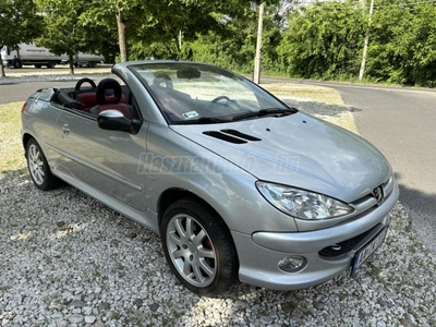 PEUGEOT 206 CC 1.6 16V 2 kulcs! 132.000KM!! Megkímélt állapot! Kisebb csere!