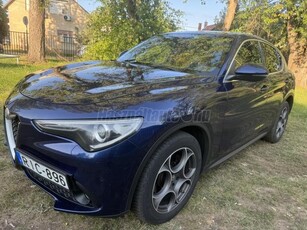 ALFA ROMEO STELVIO 2.2 D Super Q4 (Automata) Veloce belső. gyári fényezés. magasan felszerelt