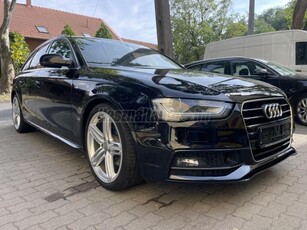 AUDI A4 Avant 2.0 TDI multitronic S line 19 alu.sávtartó.távolságtartó.holtérfigyelő.távirányítós állófűtés.ülésfű