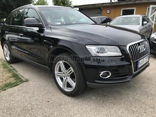 AUDI Q5 2.0 TDI quattro clean diesel S line. Dupla üvegtető. Magyar forg hely. Bőr. automata. szervizkönyv