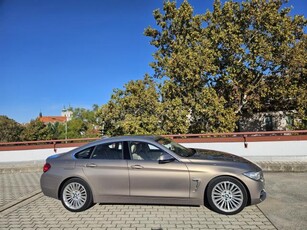 BMW 420d (Automata) Gran Coupé Luxury Line. Bézs bőrbelső. Távolságtartó tempomat