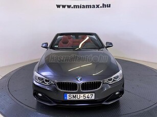 BMW 420d Sport (Automata) Cabrio Sérülésmentes. Bordó bőr. kitűnő műszaki és esztétikai állapotban