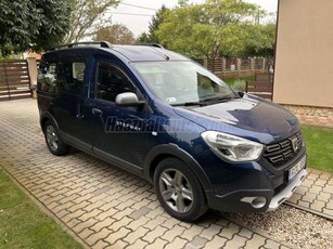 DACIA DOKKER 1.5 Blue dCi Stepway S&S mo-i!navi.tolató kamera.v.horog.ülésfűtés.tempomat.start.stop!