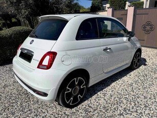 FIAT 500 1.0 BSG Sport Sport kivitel!1.Tulaj!Navi!Üveg-Napfénytető!Bőr/textil!Garancia!