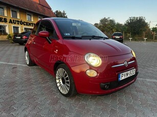 FIAT 500 1.2 8V Lounge INTERSCOPE zene. Napfénytető. Friss műszaki!!