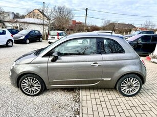 FIAT 500 1.2 8V Pop Dualogic EU6 120000KM-KM GARANCIA-BŐR-ÜVEGTETŐ-ALU-PDC-KRÓM