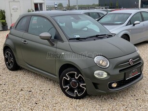 FIAT 500 1.2 8V S MATT MARCHING GREEN LIMITÁLT KIADÁS / EGY TULAJ / NAPFÉNYTETŐ / 1 ÉV GARANCIA