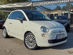 FIAT 500 1.4 16V Sport Üvegtető. digitklíma. fehér kormány