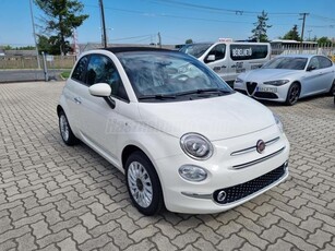 FIAT 500C 1.0 BSG Dolce Vita Gelato fehér fényezéssel. Készletről!