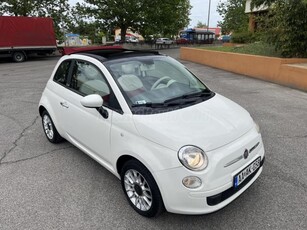 FIAT 500C 1.2 8V Lounge Red&White! Második tulaj! Szép állapot! Friss Műszaki!