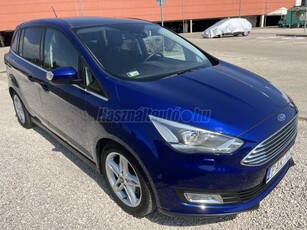 FORD C-MAX Grand1.5 EcoBoost Titanium X MAGYAROSZÁGI XENON ÜVEGTETŐ FÉLBŐR SONY ZENE