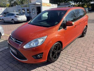 FORD C-MAX Grand1.6 VCT Trend Táblafelismerő - tempmat ülésfűtés- valós 167e km - gyöngyháznarancs metál