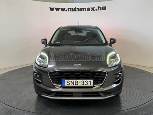 FORD PUMA 1.0 EcoBoost mHEV Titanium Navi LED magyar. 1 tulaj. sérülésmentes. vezetett szervizkönyves. ÁFA-s