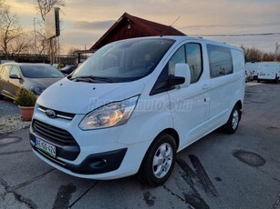 FORD TRANSIT CUSTOM 6 SZEMÉLYES TGK (N1)-TEMPOMAT-131LE-ÜLÉSFŰTÉS-KLÍMA