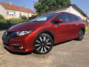 HONDA CIVIC Tourer 1.6 i-DTEC Lifestlye ADAS DIGIT KLÍMÁS.ABS.ALUFELNIK.ÜLÉS-FŰTÉS.TEMPOMAT.ADAS-RENDSZER !!!