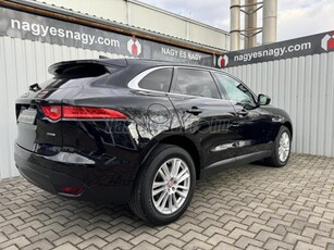 JAGUAR F-PACE 2.0 i4D Prestige AWD (Automata) Rendszeresen karbantarott.Bézs Bőr belső .Ülésfűtés . Kamera . Navi