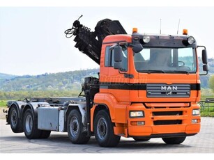 MAN TGA 35.480 8x4 Darus Emelőhorgos HIAB 244 EP - 5 HIPRO