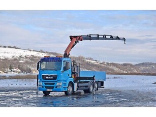 MAN TGS 26.440 6x2 Darus platós PALFINGER PK 16002 E