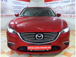 MAZDA 6 Sportkombi 2.2 CD Attraction (Automata) 104.000 Km! MAGYARORSZÁGI! SÉRÜLÉSMENTES! NAVI! ÜLÉSFŰTÉS! VONÓHOROG!