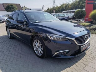 MAZDA 6 Sportkombi 2.2 CD Attraction (Automata) Led-Ülésfűtés-Alufelni-FRISSEN SZERVIZELT!