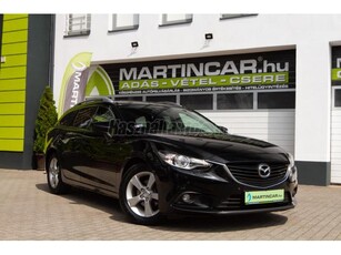 MAZDA 6 Sportkombi 2.2 CD175 Revolution Mica JET Black +Magasan felszerelt +Friss Műszaki +2X-s GARANCIA !!