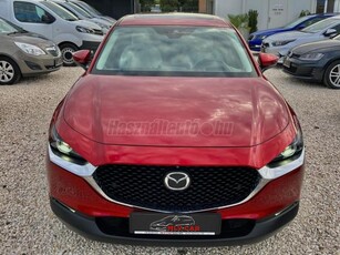 MAZDA CX-30 2.0 Skyactive GT Plus (Automata) M-Hybrid / BORDÓ METÁL / FEHÉR BŐR / NAPFÉNYTETŐ / 1 ÉV GARANCIA!!