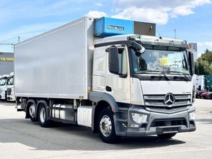 MERCEDES-BENZ ACTROS 2543 6X2 HŰTŐS + EMELŐHÁTFAL