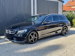 MERCEDES-BENZ C 200 T BlueTEC d 9G-TRONIC!! 2143 cm3!! AMG CSOMAG ! HOLTTÉR F. ÜL.FŰTÉS. LED. BŐR. KAMERA!