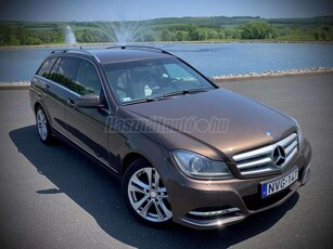 MERCEDES-BENZ C 220 T CDI BlueEFFICIENCY Avantgarde Avantgard fehér fél bőr belső!