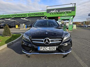 MERCEDES-BENZ C 400 T 4Matic 7G-TRONIC Full AMG.Szervizkönyves.Sérülésmentes.Friss műszaki