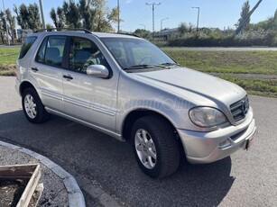 MERCEDES-BENZ ML 270 CDI (Automata) NÉMET OKMÁNYOKKAL! EREDETI GYÁRI FÉNYEZÉS! V.HOROG! ALUF! BŐR! 2 TULAJ! 4 X 4 !