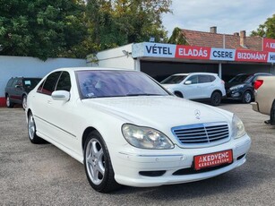 MERCEDES-BENZ S 500 L (Automata) Magyarországi Xenon Memória Ülésfűtés/hűtés Vajbőr Ritkaság!