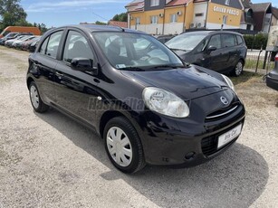 NISSAN MICRA 1.2 Acenta Vezetett szervízkönyv! Sérülésmentes! Gyári kulcsok!