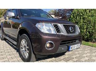 NISSAN NAVARA 4WD Double 2.5D SE EURO5 MAGYARORSZÁGI!GAR:46eKM!I-WAY-CSOMAG!NF-TETŐ!NAVI!ÜL-FŰT!KLÍMA!4X4!KAMERA!