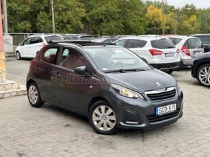 PEUGEOT 108 PINK C PREMIUM LED ÚJSZGUMI CABRIO TETŐ TEMP KLÍMA HIFI ISOFIX 5AJTÓS ÚJMODELL