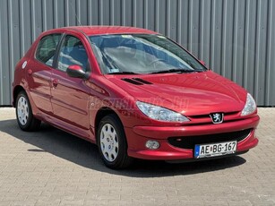 PEUGEOT 206 1.4 HDi TRENDY TELJESEN KÖLTSÉGMENTES + FRISS MŰSZAKIVAL + VALÓS 128 ezer Km !!!