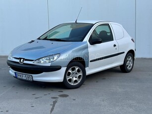 PEUGEOT 206 1.4 HDi Van Klima Plusz NEM ÁFÁS-VONÓHOROG-FRISS MŰSZAKI