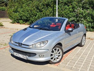 PEUGEOT 206 CC 2.0 16V S16 kiadás BŐR DIGIT KLÍMA ALUFELNI BUDAPEST